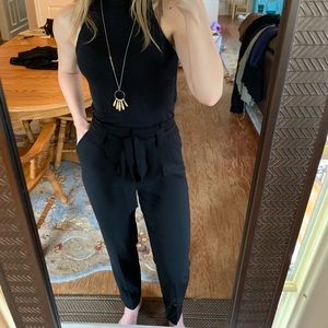 Express High Waist Paperbag Pants